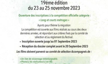 19 ème édition du Festival International Cinéma et Migrations: bientôt, un appel à films