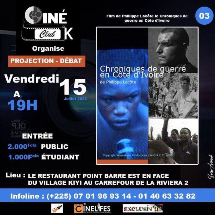 Le Ciné club K prépare une projection-débat